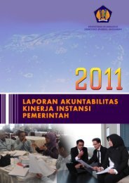 lakip dja 2011 - Direktorat Jenderal Anggaran Kementerian ...