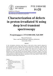 Characterization of vacancy-type defects in silicon using deep level ...