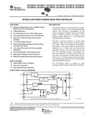 BiCMOS Current Mode PWM Controller (Rev. D - TE-EPC-LPC