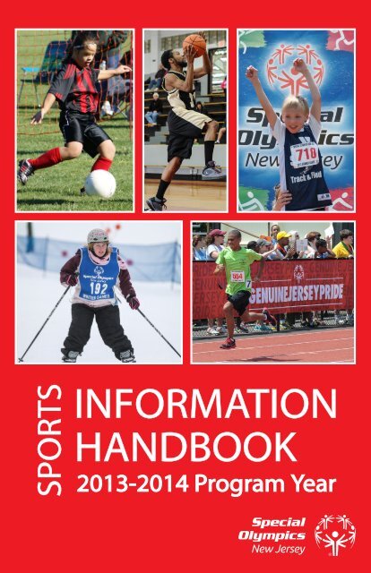 Sports Information Handbook - Special Olympics New Jersey