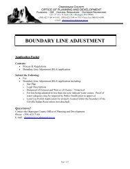 BOUNDARY LINE ADJUSTMENT - Okanogan County