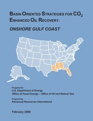 ONSHORE GULF COAST - Advanced Resources International, Inc.