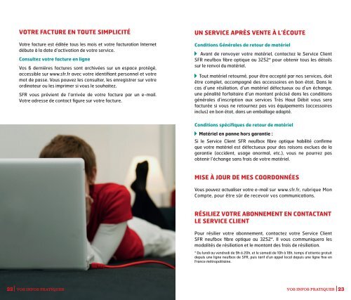 GUIDE CLIENT NEUfbox fIbRE opTIqUE - La Fibre