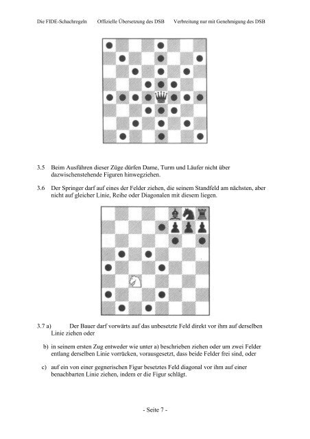 Die FIDE - Schachregeln - Deutscher Schachbund