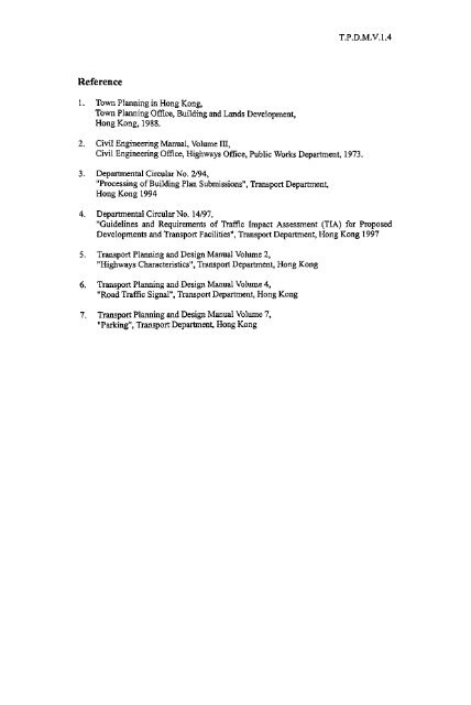 Transport Planning - HKU Libraries - The University of Hong Kong