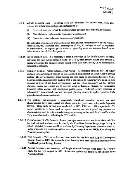 Transport Planning - HKU Libraries - The University of Hong Kong