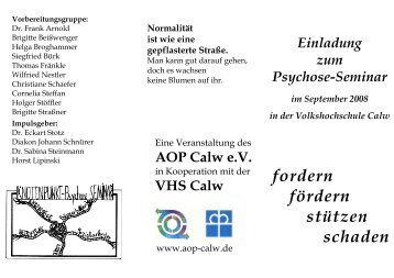 fordern fördern stützen schaden - aop-calw.de