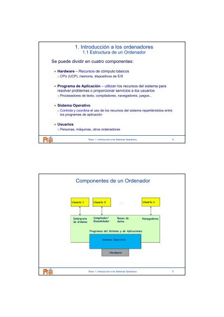 IntroducciÃ³n a los Sistemas Operativos - Web del laboratorio del DIT