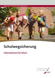 Schulwegsicherung vom GDV e.V. (6,5 MB PDF) - Fahrrad in Aachen