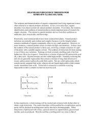 Trimyristin Exp - Chemistry