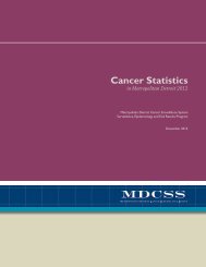 2012 Report of Cancer Statistics (PDF) - Karmanos Cancer Institute