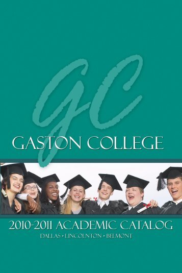 A Message From The President - Gaston College