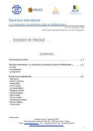 SÃ©minaire international â¦ DOSSIER DE PRESSE â¦ - Qualicities