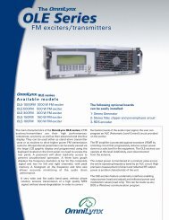 4549 Fiche OLT-5000.qxd (Page 1) - Incospec Communications Inc.