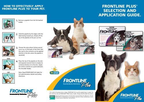 applying frontline