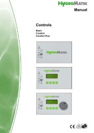 Controls Manual - HygroMatik