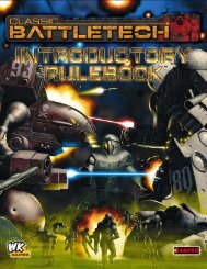 Classic BattleTech Rulebook - students.tut.fi