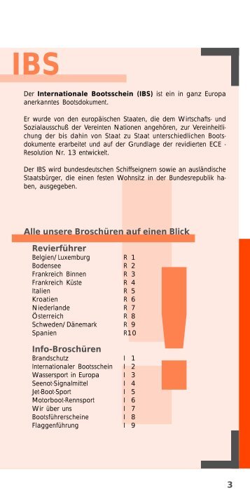 Internationale Bootsschein (IBS) - DMYV - Jet-Team