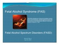 Fetal Alcohol Syndrome (FAS) - Department for Children and Families