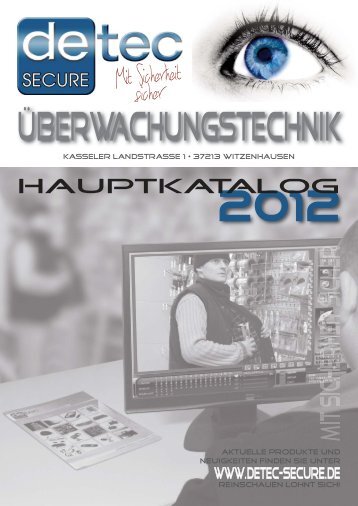 Detec-Secure_2012_Dema KFZ-Katalog - Detec Handel