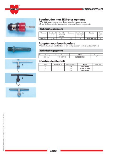 5. Materiaal- bewerking - WÃ¼rth Nederland