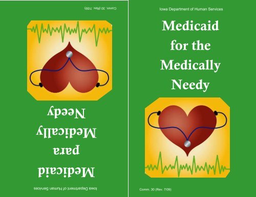 Comm. 30 Medicaid for the Medically Needy - Iowa Department of ...