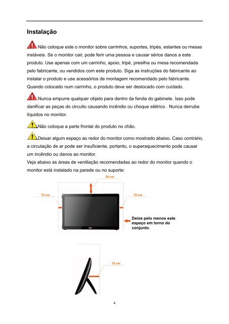 Manual do UsuÃƒÂ¡rio do Monitor USB - AOC