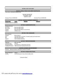 Karagami Wax MSDS (2)