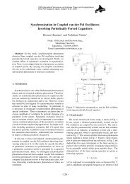 Synchronization in Coupled van der Pol Oscillators Involving ...