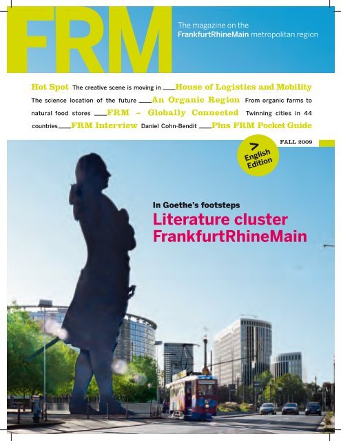 Literature cluster FrankfurtRhineMain - FRM