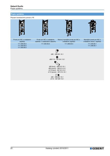 Katalog - Geberit Duofix - DumTechno.cz