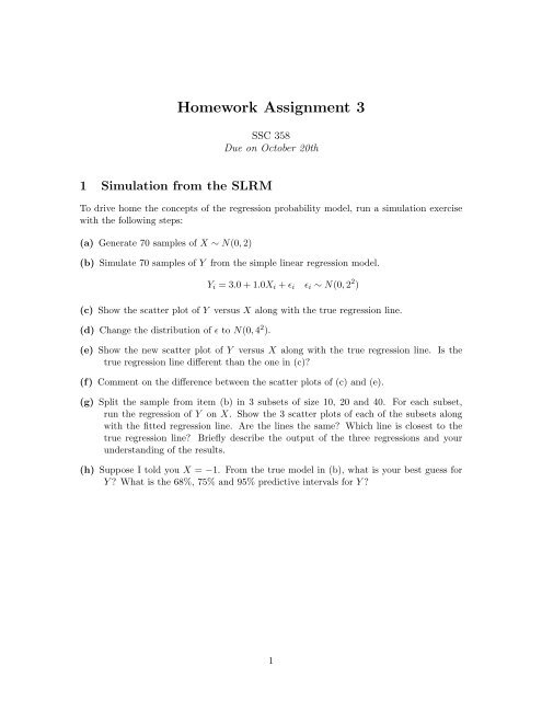 Homework Assignment 3