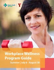 AHS Program Guide - YMCA Calgary