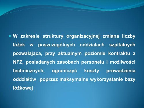Program oszczędnościowy dla Szpitala Miejskiego w Piekarach Śl.