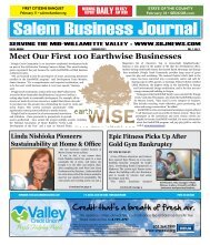 Meet Our First 100 Earthwise Businesses - Salem Business Journal