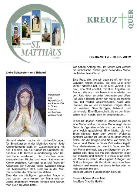 06. Mai Internet - St. Matthäus Melle