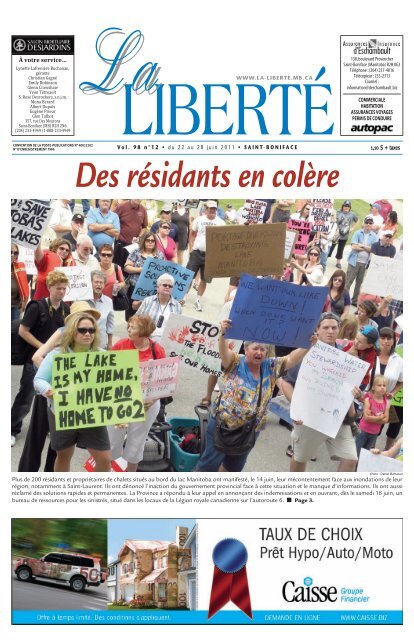 La Liberté du 22 juin 2011