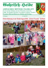 22. Jahrgang - April Nr. 07 - Gemeinde Zeithain