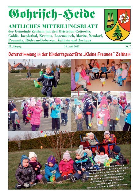 22. Jahrgang - April Nr. 07 - Gemeinde Zeithain