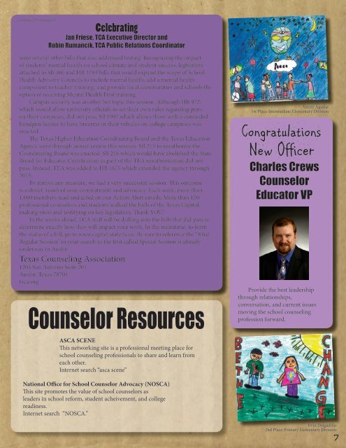 Voice of the School Counselor - Texas Counseling Association