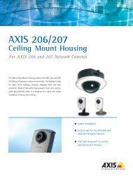 AXIS 206/207 Mount Housing Ceiling - S.D.S. Security Ltd