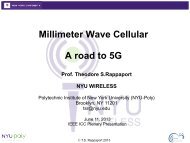 NYU Millimeter Wave Beamforming Propagation Channel at ICC ...