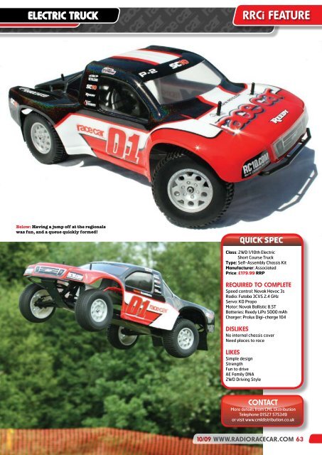 Team Associated SC10 reviewed in RRCi - CML Distribution