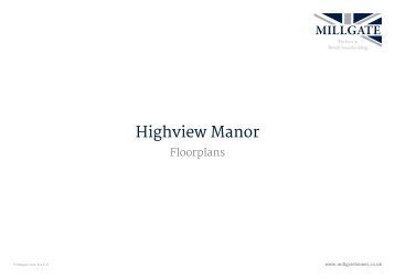 Highview Manor - Millgate Homes