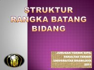 Struktur Rangka Batang Bidang - Universitas Brawijaya