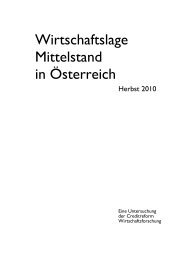 Wirtschaftslage Mittelstand in Österreich - Creditreform