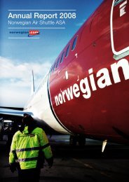Annual Report 2008 - Norwegian