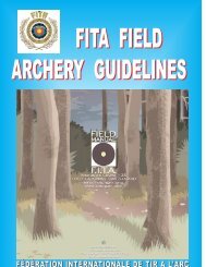 FITA Field Archery Guidelines