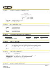 2in1 Surface Cleaner MSDS - Fellowes