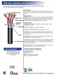 type tc-er - industrial instrumentation cable 12 - Advanced Digital ...